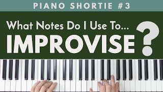 What Notes Should I Use To Start Improvising?