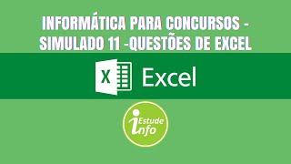 Informática para concursos - Simulado de Excel para concursos