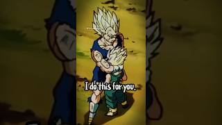 Vegeta's Love for Trunks❤️ #dragonball #anime #dbz #vegeta #trunks #fatherson #fatherhood #emotional