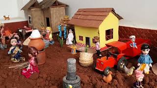 Sankranti celebrations # Village set for pongal celebrations # Preschool videos