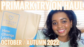 PRIMARK HAUL & TRY ON OCTOBER 2022