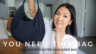 REVIEW | LULULEMON PLEATED SHOULDER BAG