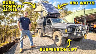 GQ PATROL SUPER TOURER | BUSH COMPANY ROOFTOP TENT + 480W SOLAR + SUSPENSION LIFT | 4x4 Tough Tourer