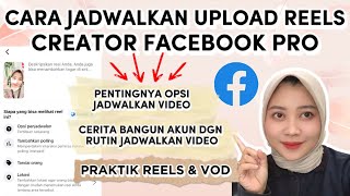 CARA JADWALKAN VIDEO REELS DI FB PRO | PENTINGNYA OPSI PENJADWALAN | TIPS DASHBOARD HIJAU