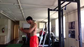 Chest And Back Finisher At Iron Core Athlete