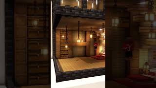 Minecraft Tutorial: Mountain House Series #minecraft #fypシ゚ #minecrafttutorial #fypviralシ #shorts