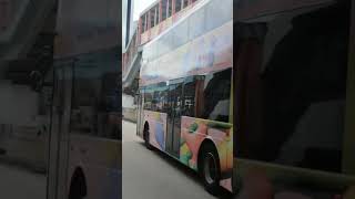 Hong Kong Bus Volvo B8L Red kmb NIS V6B183 NIS