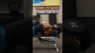 How to: Dumbbell JM press #tricepspress #tricepsworkout