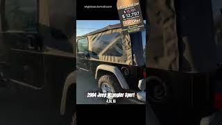 For Sale 🌟2004 Jeep Wrangler Sport 🌟– Unlock Off-Road Thrills