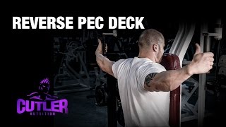 Reverse Pec Deck - Cutler Nutrition