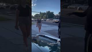 Karen rear ends Lambo #youtubeshorts #fyp #phoenix #youtube #viral #funny #comedy #fails #car