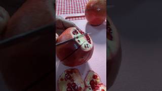 Fruit Ninja of POMEGRANATE| Amazing Fruits Cutting Skills | Indian Street Food in 2023 #shorts #food