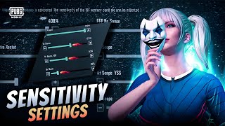 UPDATE 3.5 🔥 Best Sensitivity CODE + Control settings for Pubg Mobile/BGMI 2024