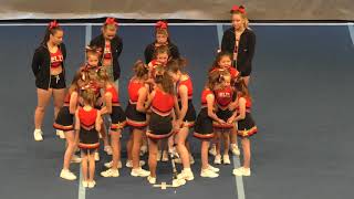 Team Cheer Peewee Novice Hell´s Cheerleaders České Budějovice Hell´s Angels at CZCN 2019