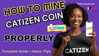 How to Mine Catizen Coin on Telegram properly | Step-by-step Guide #catizenairdrop #catizen #airdrop