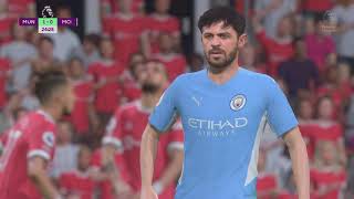 FIFA 22 Realistic Sliders Career Mode Manchester Utd VS Manchester City