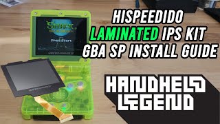 GBA SP Laminated Kit Install Guide HISPEEDIDO