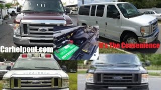 Mobile Mechanic Tips Of The Week 13: Ford E350 Won't Start Battery Problems Issues