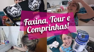 Faxina, Tour e Comprinhas do Star Wars!