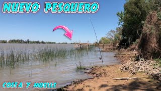 ASI ESTRENAMOS EL PUESTO 13/ PESCA EN FAMILIA/RIO TALAVERA/PESCA EN ZARATE