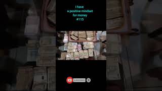 I have a positive mindset for money #115 #shorts #youtubeshorts #ytshorts #vairal