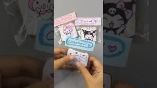 Paper craft mini squishy Cinnamoroll #shorts #papercraft #cinnamoroll #kuromi #mymelody #asmr