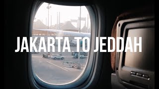 JAKARTA TO JEDDAH, SAUDI ARABIA VIA GARUDA INDONESIA (ECONOMY) | IT'S A 5-STAR AIRLINE!