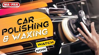 Car Polishing With Rotary Polishing & Microfiber Cloth | Mafraindia