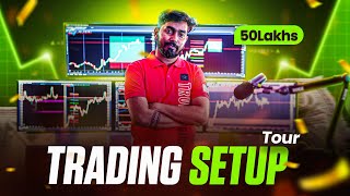 My Trading Set Up Tour in Dubai worth 50 Lakhs+ I ​⁠@TRADINGLEGEND