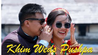 Gurung Wedding, Khim Gurung Weds Puspa Gurung at Bansar and Bhujung, Lamjung [ Non Copyright  Songs]