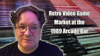 Retro Video Game Market at 1989 Arcade Bar