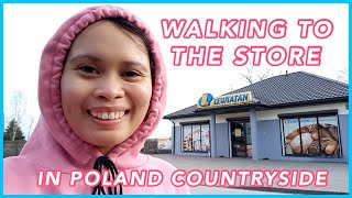 FILIPINA WORKER IN POLAND: WALKING TO THE STORE IN THE COUNTRYSIDE | Lhara Barnig 🌷