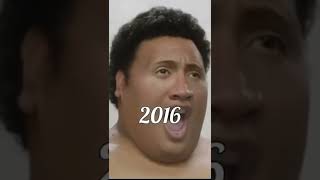 Evolution of Dwayne Johnson