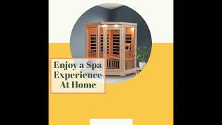 Infrared SaunaFor Home - 3 Person Corner Sauna #sauna #saunas  #saunabenefits #healthylifestyle