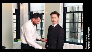 【ZhangYixing Studio】190508 Lay Zhang Observation Diary - Boss is so high during fitting for MetGala😏