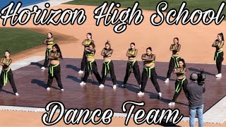 HORIZON HIGH SCHOOL DANCE TEAM COMPETITION | STINGERS | HIPHOP CATEGORY 'SEAN PAUL MIX'