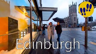 Walking in the Rain - Edinburgh