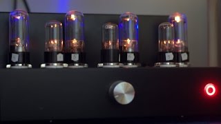 Самодельный ламповый усилитель, самодельные колонки,  homemade tube amplifier