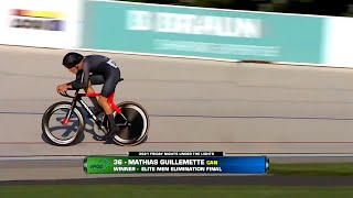 2021 UCI T-Town Summer Games, Points Race | Mathias Guillemette, July 23, 2021