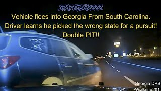 Vehicle Flees into Georgia from South Carolina | Suspects Get Introduced to the Georgia State Patrol