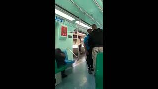 DISCUSSÃO NO METRÔ TERMINA EM BRIGA