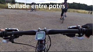 VTT-ballade avec mes potes