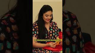 Oh Womaniya is oh Wonderya !! || Sreemukhi ||  #shortvideo #shorts #ytshorts