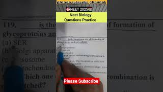 Biology questions practice for neet  #shorts #shortsfeed #neet #motivation #YouTubeshorts #viral