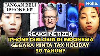 Reaksi Netizen Iphone Diblokir Di Indonesia Gegara Minta Tax Holiday 50 Tahun?