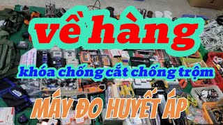 về hàng mới toanh máy đo huyết áp khóa chống cắt chống trộm kính bơi