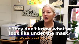 "They don't know what we look like under the mask"- Beth's vaccine story Quick Clip