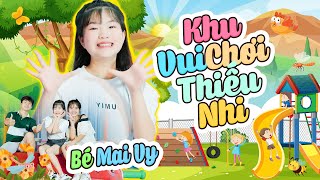 Khu Vui Chơi Thiếu Nhi - Bé Mai Vy, Em được chơi lái xe và được chơi câu cá với bạn bè | Official MV