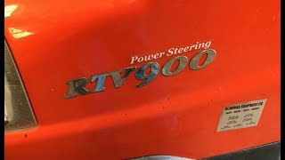 Kubota RTV 900 / 1100 Oil Change