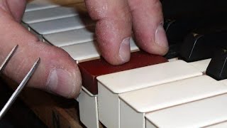 Setting The Key Dip - Bill The Piano Tuner